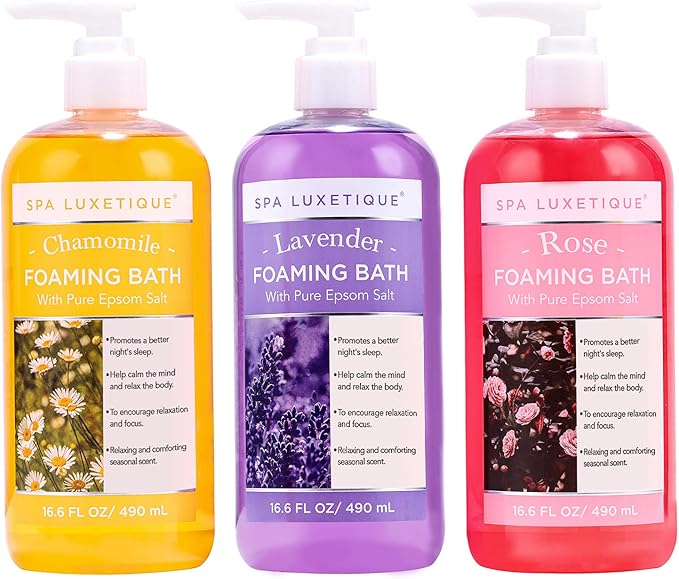 Spa Luxetique Bubble Bath, Foaming Bath by spaluxetique