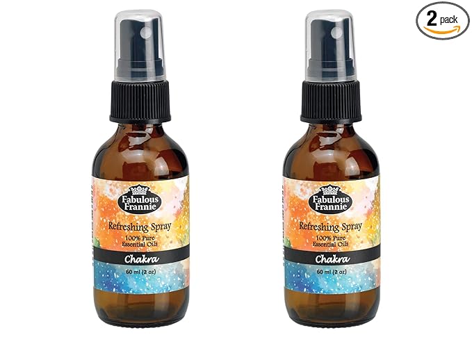 Fabulous Frannie Chakra Refreshing Mist made by Fabulous+Frannie