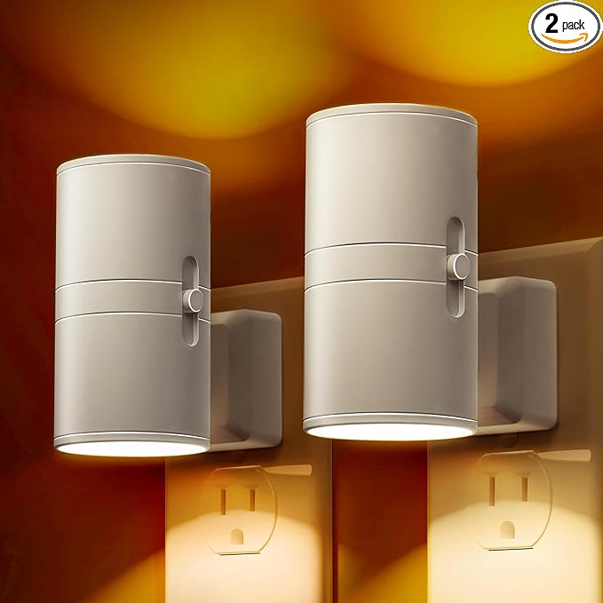 L LOHAS LED Night Light, Amber Nightlight, Dimmable Night Light 100LM, Light by LLOHASLED
