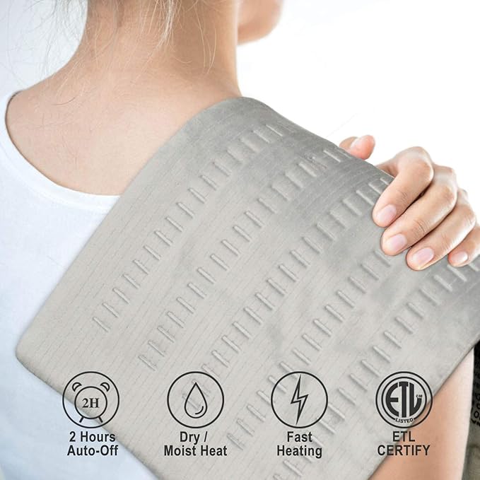 Heating Pad for Back Pain and Cramps Relief - Image 5