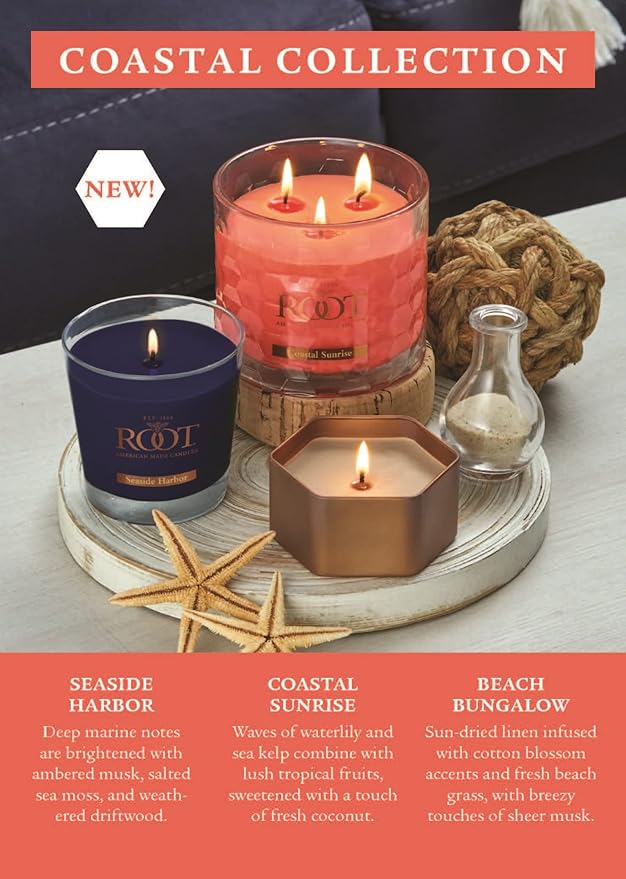 Root Candles Scented Candles in Travel Tin 24-Hour Honeycomb Traveler - Image 5