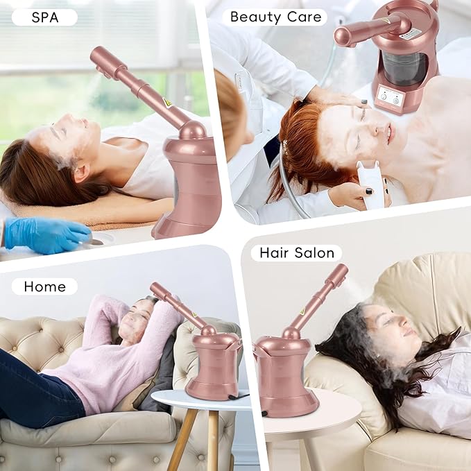 Facial Steamer, Professional Face Steamer Tabletop - Image 3