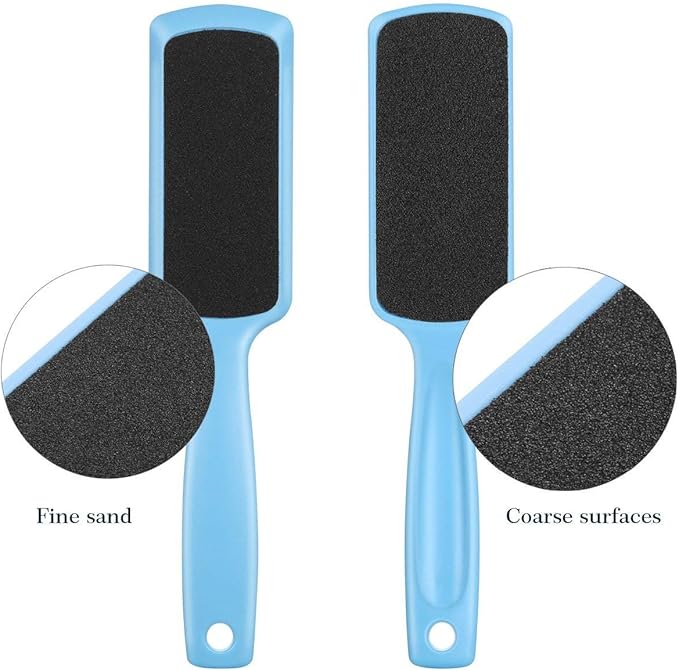 3 Pcs Foot File Callus Remover, Stainless Steel Foot Rasp and Double Sided Heel - Image 3