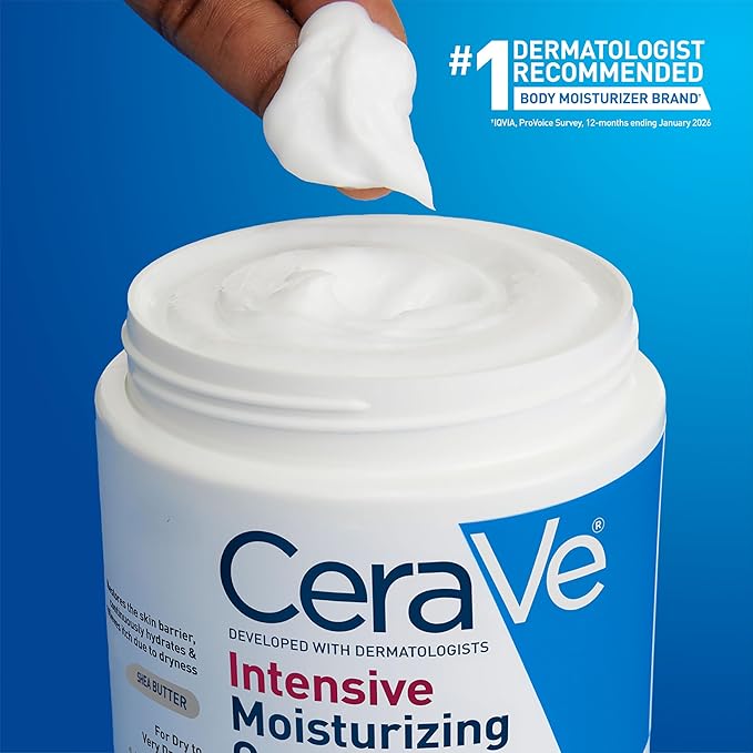 CeraVe Intensive Moisturizing Cream, Body Moisturizer - Image 9