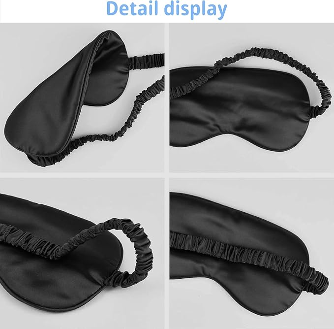 1 Pack Sleep Mask, Silk Eye Mask - Image 7