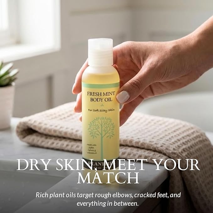 Plantlife Fresh Mint Body Oil - Image 4