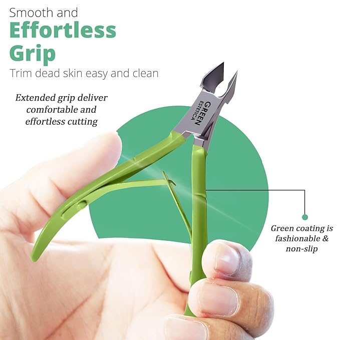 Professional Cuticle Trimmer Nail Cuticle Cutter Stainless Steel Cuticle Nippers - Image 6