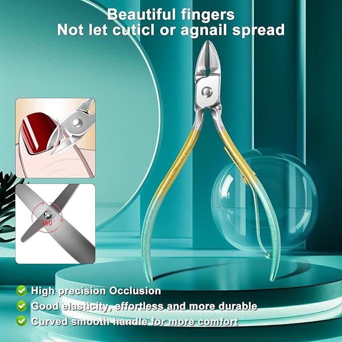 Manicure Set Women Personal Nail Care Kit, 30 in 1 Professional Manicure Kit - Image 4