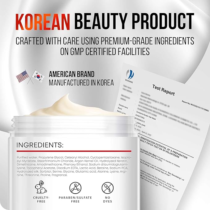SUNATORIA Korean Keratin Hair Mask - Image 9