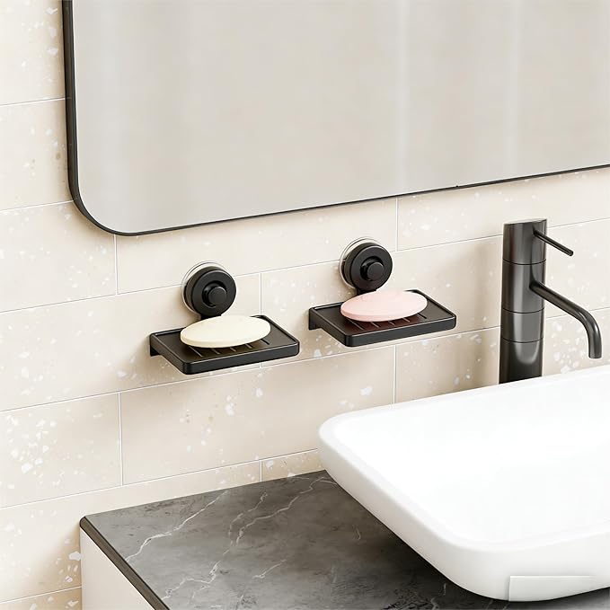 SUOXING 2 Pack Bar of Soap Holder - Image 2