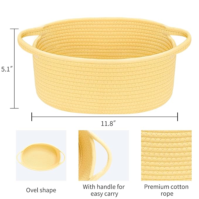 ABenkle Small Basket with Handles - Image 2