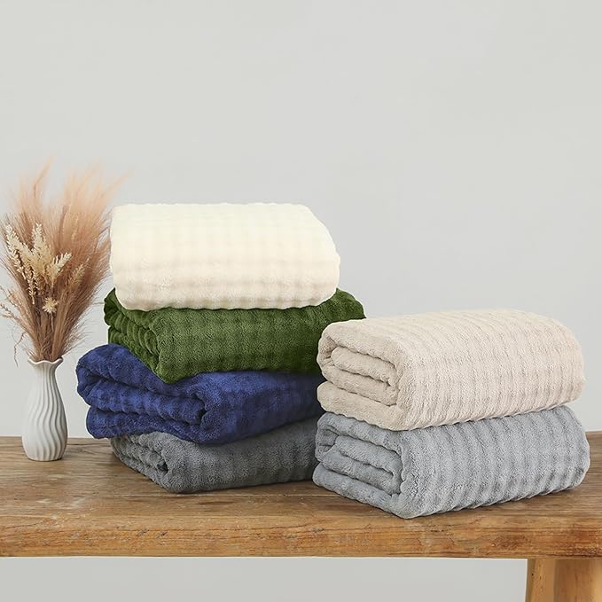 KBY Bath Towels Set of 2, Extra Large Bath Sheets 40X80 Inches, Quick Dry - Image 6