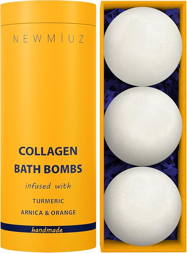 Collagen Bath Bombs Luxurious Bath Foam Gift by NewMiuz