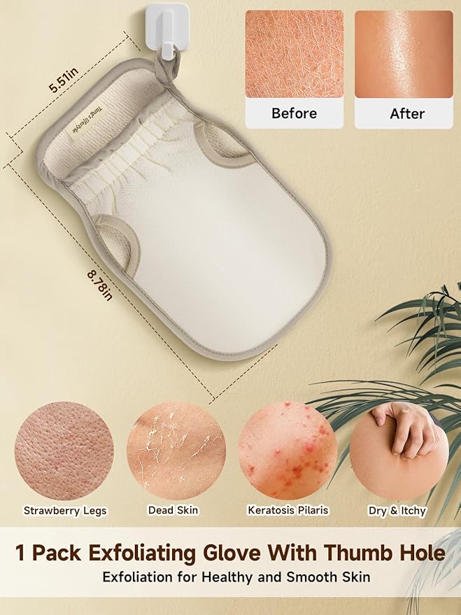 Exfoliating Glove Machine Washable Newly Upgraded - Image 3
