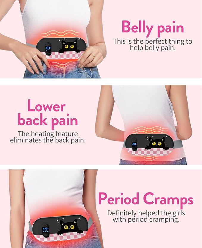 Portable Heating Pad for Period Cramps: Menstrual Heating Pad - Image 4