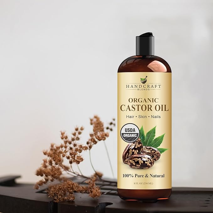 Handcraft Blends Organic Castor Oil 8 Fl Oz | 100% Pure and Natural | Premium - Image 7