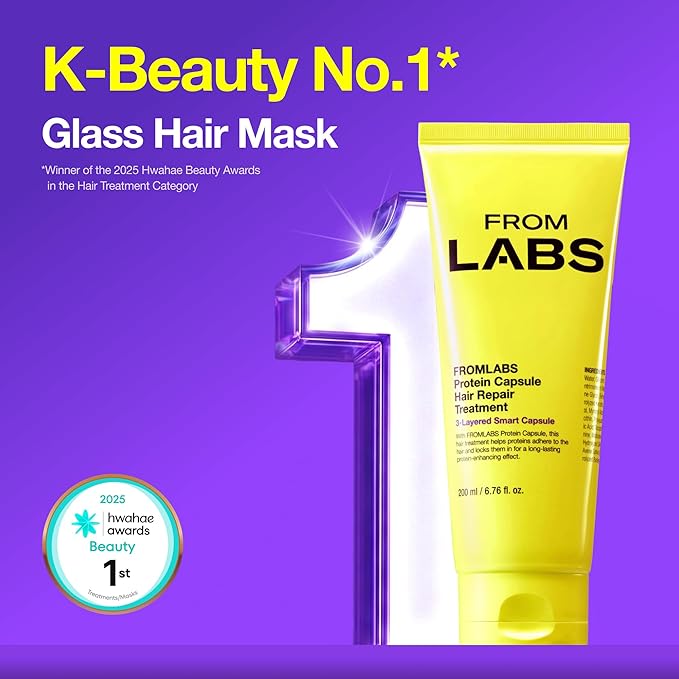 FROMLABS Hair Repair Duo – Protein Capsule Hair Repair Treatment + Intensive - Image 2