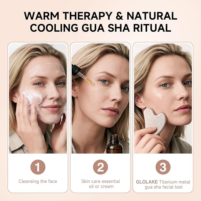 Titanium Gua Sha Facial Tool, Gua Sha Tool - Image 4
