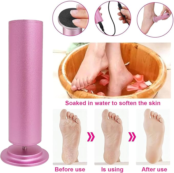 Electric Foot Callus Remover, Adjustable Foot Speed, Professional Foot Repair - Image 7