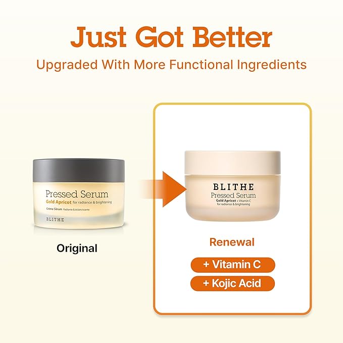BLITHE Pressed Serum Gold Apricot | Glow Serum - Image 2