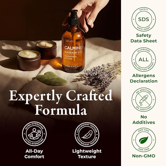 Gya Labs Calming Massage Oil - Image 8