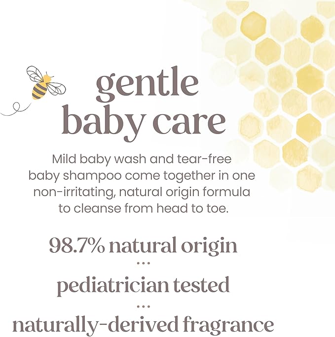 Burt's Bees Baby Bubble Bath, Original Scent, Tear Free Baby Wash - Image 5