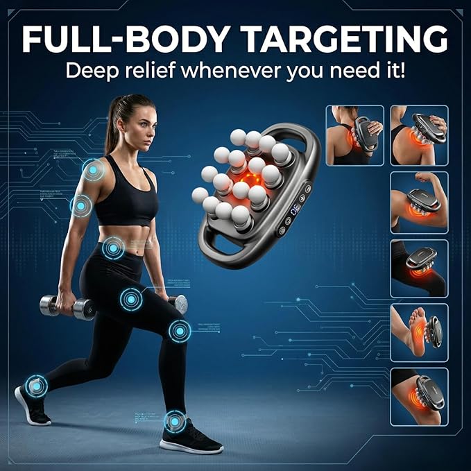 16-Head Deep Tissue Body Massager - Image 7