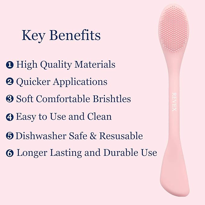REVEX Pore Cleaning Brush, Face Scrubber, Exfoliating Pore Scrubber, Mask - Image 2