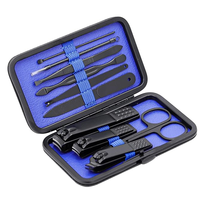 Glamne Manicure Set Nail Clippers Kit Professional Stainless Steel Nail Care - Image 2