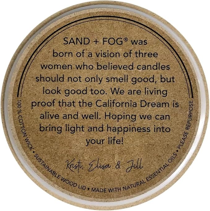 Sand + Fog Scented Candle - Image 4