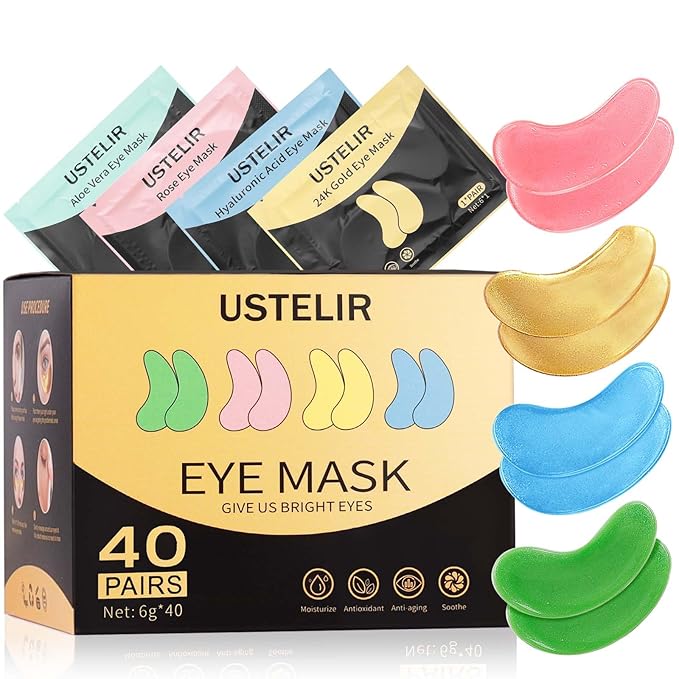 Under Eye Patches, 40 Pairs Eye Mask by HOME