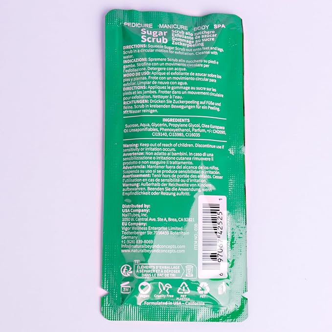 Pedicure Kit Foot Soak Set: Bubble Salt, Sugar Scrub, Massage Mask, Massage - Image 8