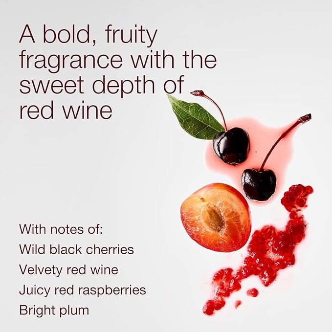 Bath & Body Works Black Cherry Merlot 3-Wick Candle - Image 3