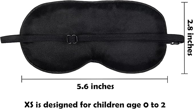 Mulberry Silk Sleep Mask with Adjustable Strap - Image 2