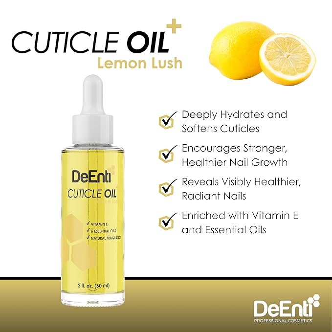 DeEnti Cuticle Oil, Jojoba Oil for Nails, 2oz Hydrating Cuticle Nail Oils - Image 6