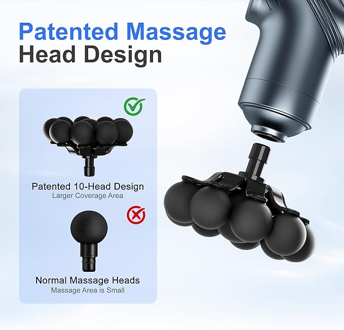 LEERCON Massage Gun Deep Tissue, Back Massager - Image 2