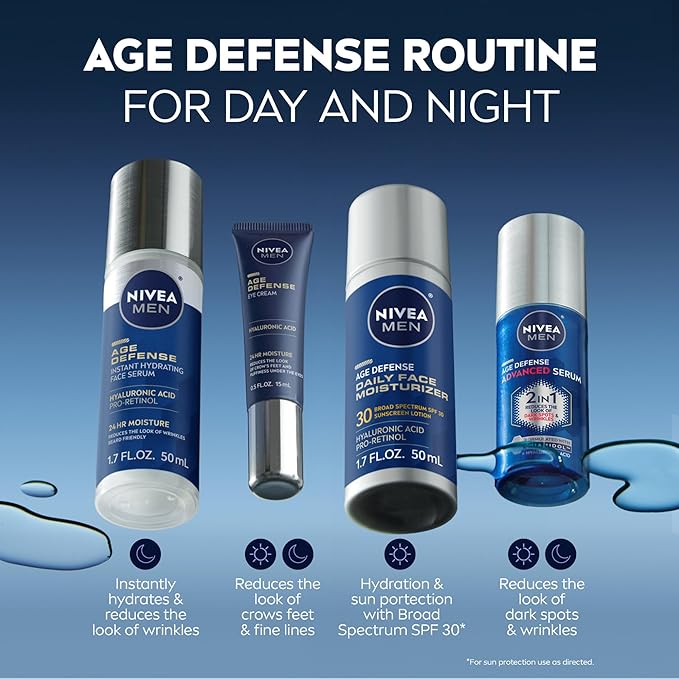 NIVEA MEN Age Defense Instant Hydrating Face Serum - Image 10