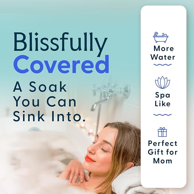 SlipX Solutions Bottomless Bath Overflow Drain Cover - Image 5