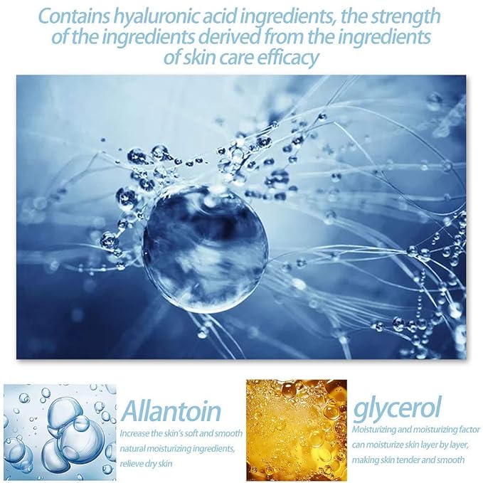 Under Eye Patches, 30 pairs Hyaluronic Acid Anti-Aging Under Eye Mask, Collagen - Image 2