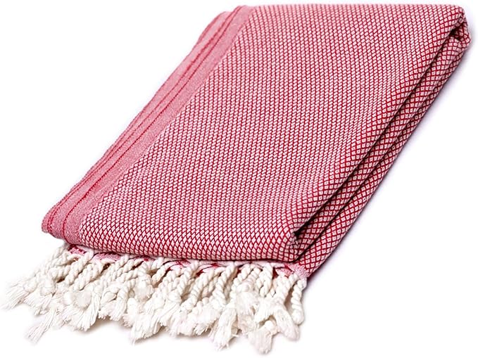 ATANI 69x35 in Oversized Turkish Beach Towel Set - Image 2