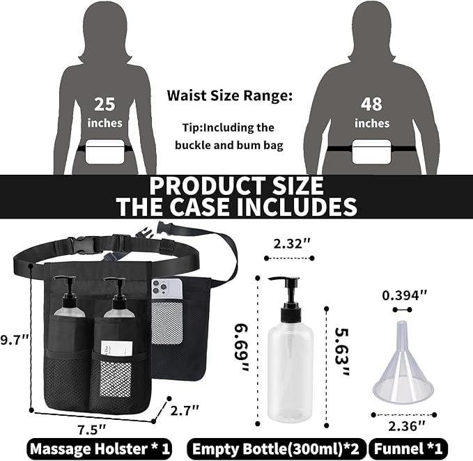Massage Bottle Holster Single Kit - Image 4
