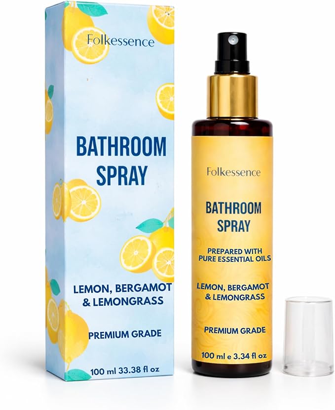 Folkulture Citrus & Bergamot Bathroom Spray by FOLKULTURE