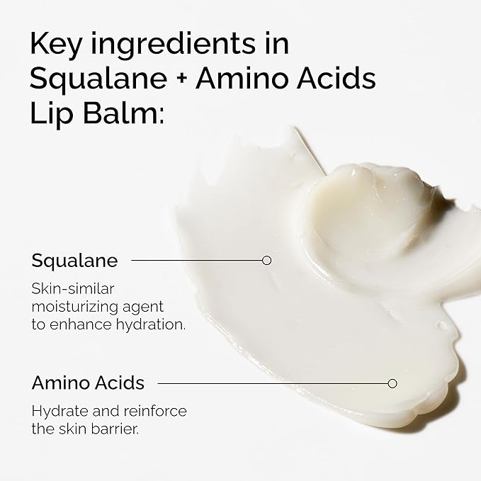 The Ordinary Squalane + Amino Acids Hydrating Lip Balm, - Image 2