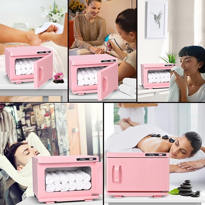Hot Towel Warmer Cabinet 8L, Facial & Spa Towel Warmer Auto Reheat - Image 7