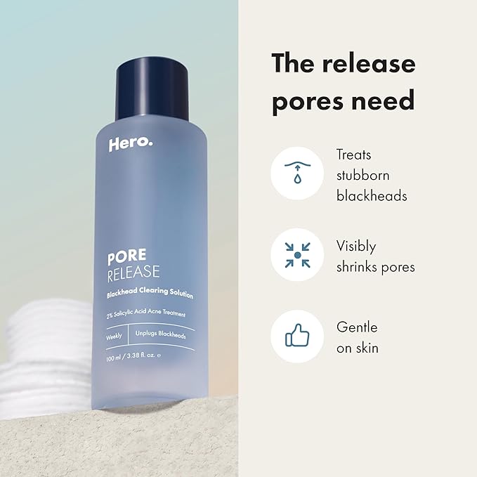 Hero Cosmetics Pore Release Blackhead Clearing Solution, Exfoliating 2% - Image 3