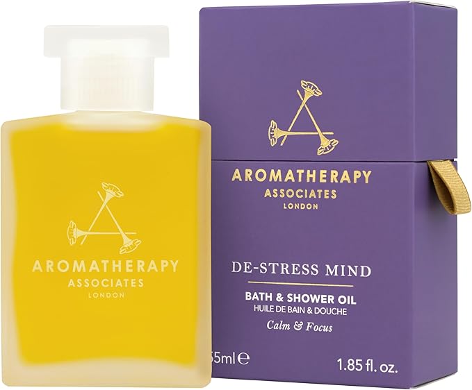 Aromatherapy Associates De-Stress Mind Bath and Shower Oil, Natural Body Oil to by AromatherapyAssociates