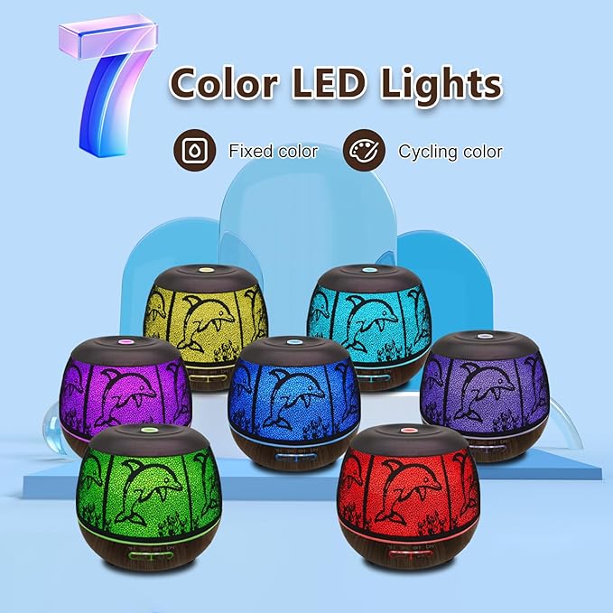 Essential Oil Diffuser for Home, 500ML Aromatherapy Diffusers for Essential - Image 5