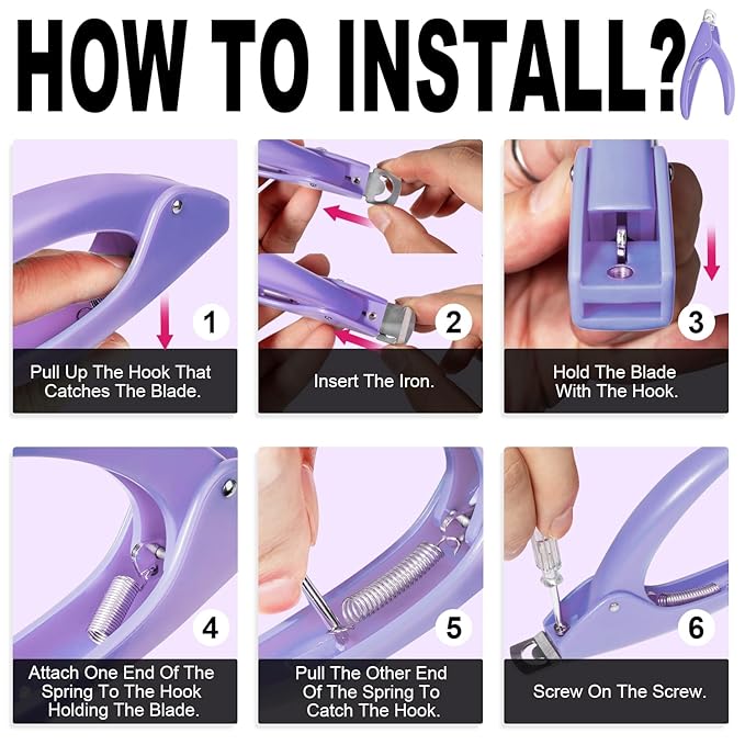 Light Purple Nail Clippers - Image 9