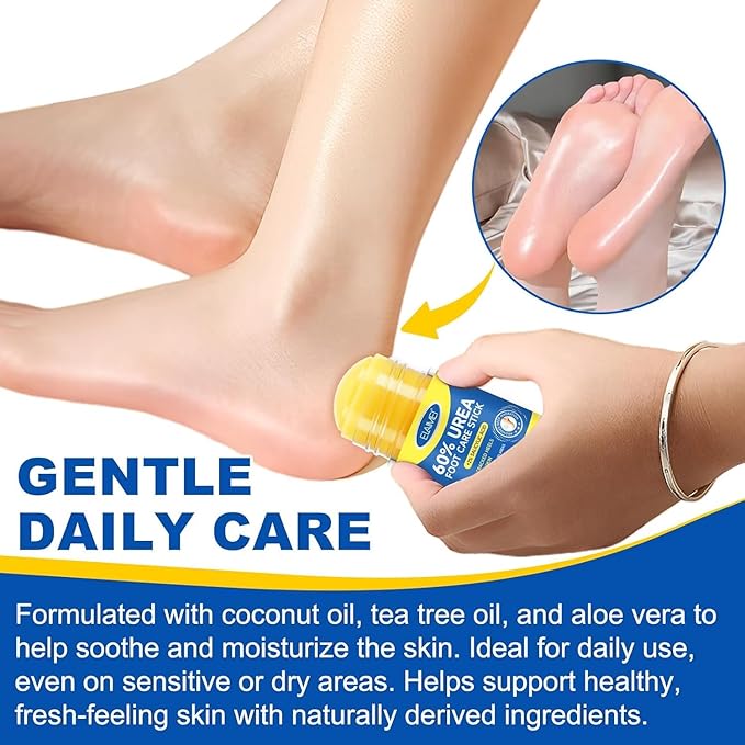 Urea Cream Stick 60% + 2% Salicylic Acid, Foot & Hand Balm - Image 3