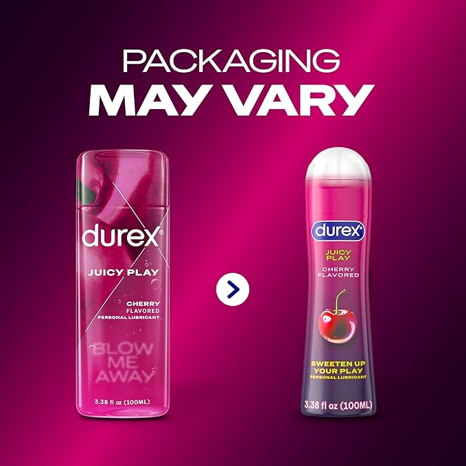 Durex Water Based Lube for Sex, Cherry Flavored, Anal & Sex Lube for Women & Men - Image 7